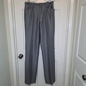 Buffalo Country western vintage dress pants gray 32 wedding casual silver